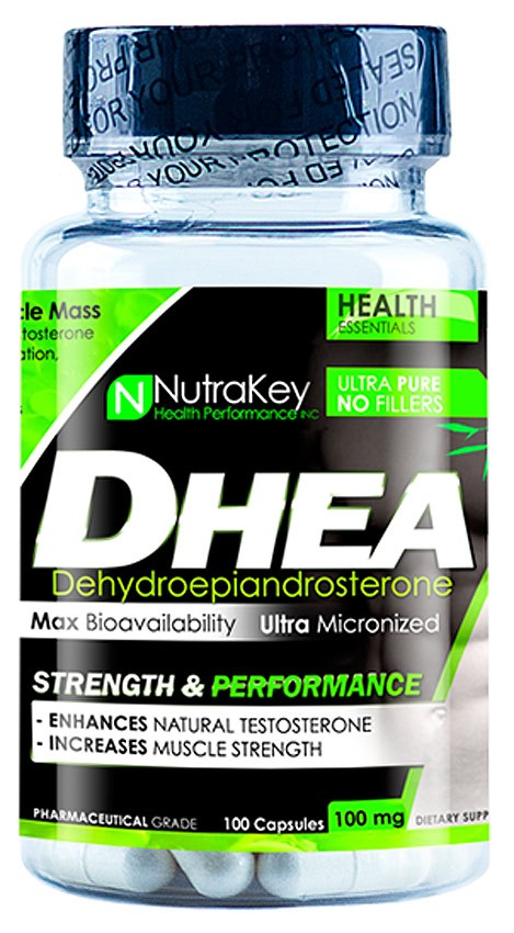 NutraKey DHEA 100 mg – 100 Capsules.